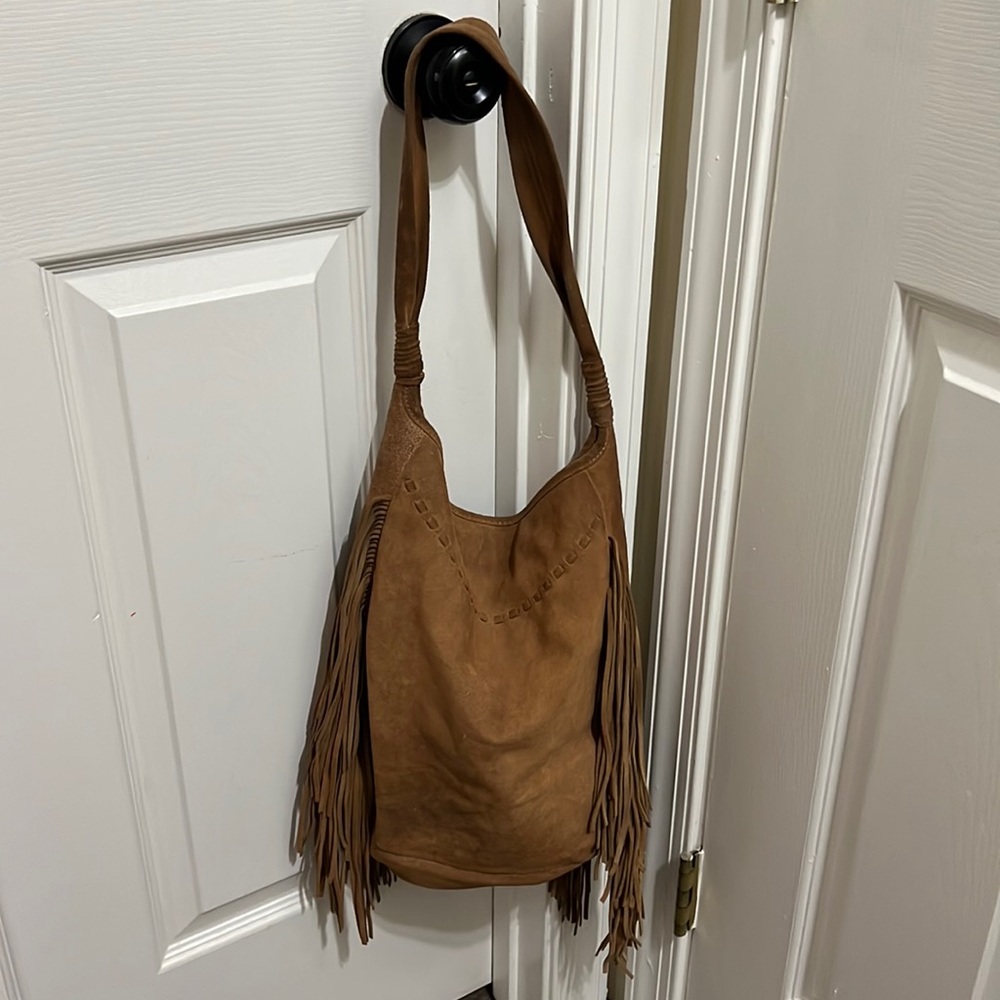 Margot Genuine Leather Hobo Satchel